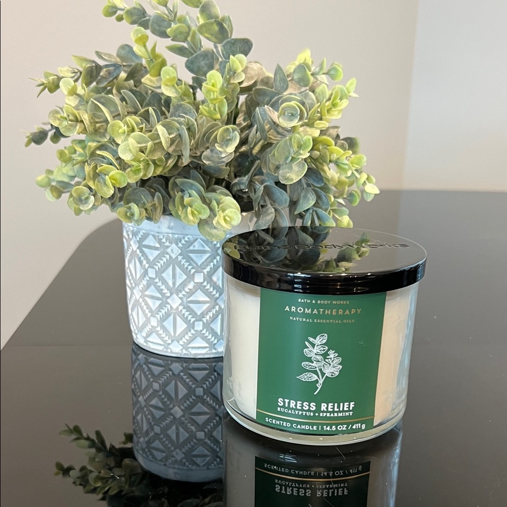 Bath & Body Works Aromatherapy Stress Relief 3-Wick Candle 14.5oz